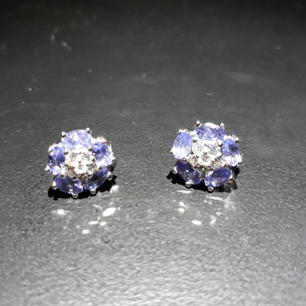 Tanzanite Earrings C10